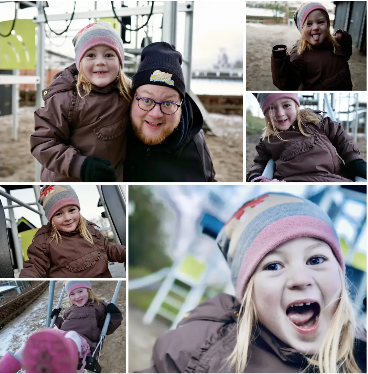 Galleri af tur på legepladsen